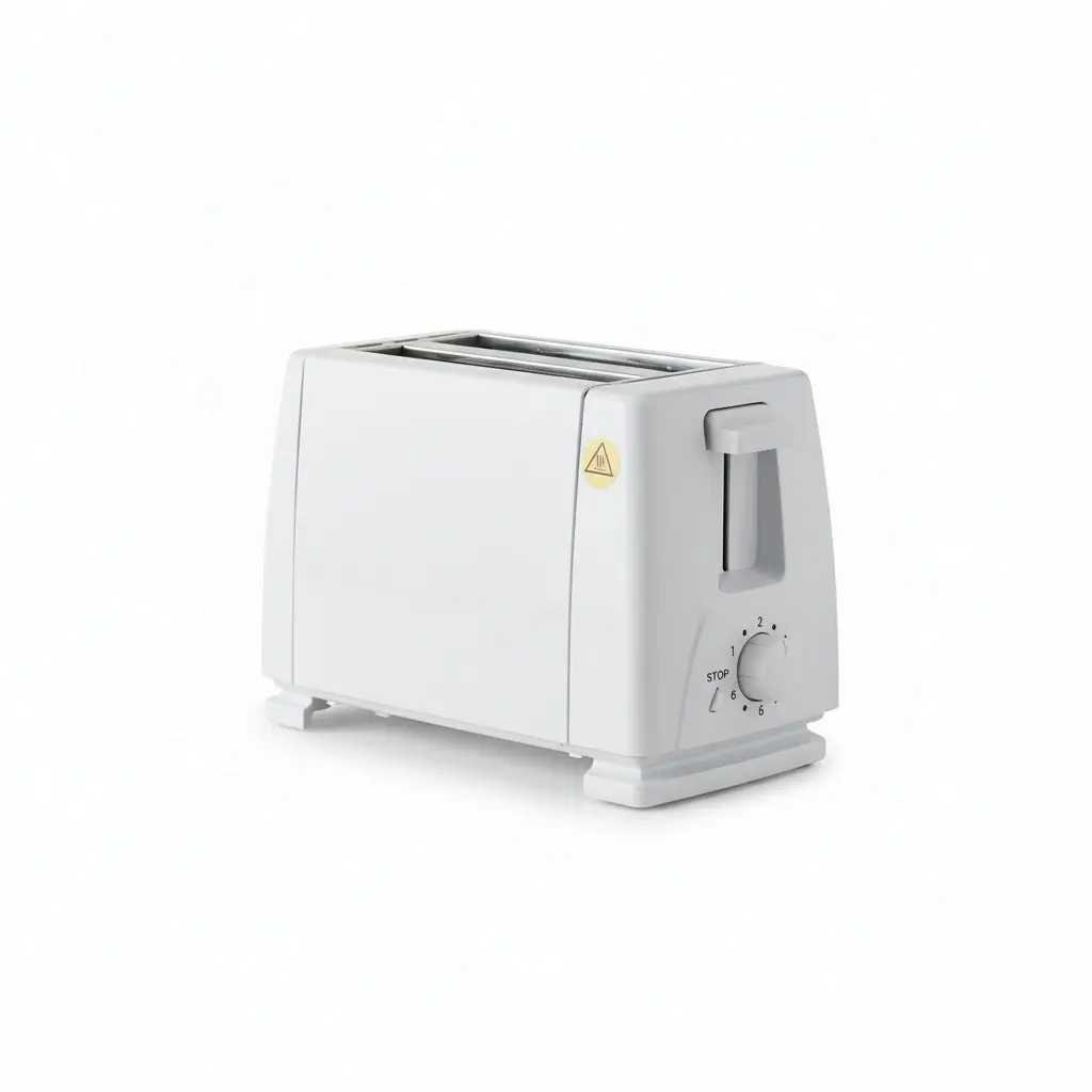 BH-002A Toaster Manufacturer | 2-Slice Painted Housing | CE RoHS FCM Certified | Juventini Wholesale