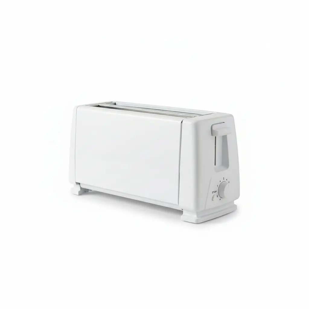 BH-003A Toaster Manufacturer | 4-Slice Double Long Slot Painted | CE RoHS FCM Certified | Juventini Wholesale