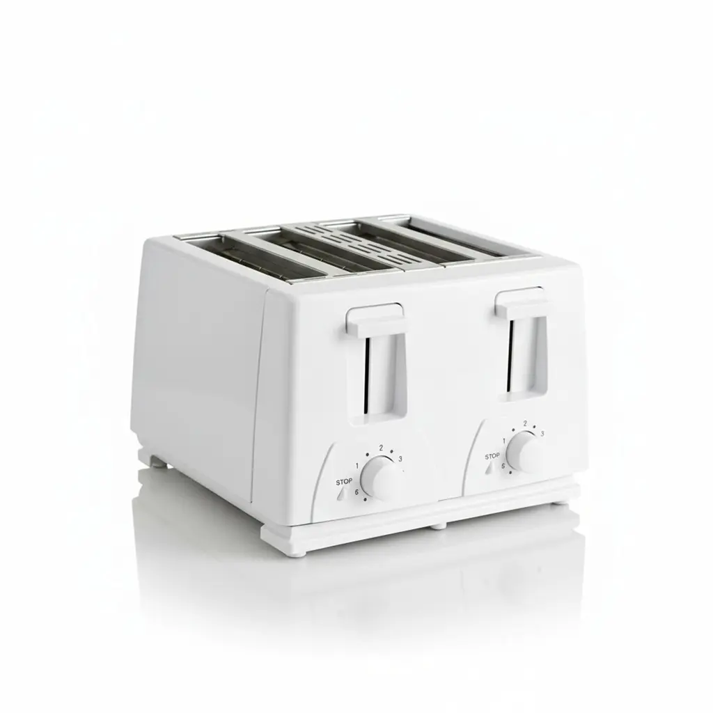 BH-021A Toaster Manufacturer | 4-Slice 4 Independent Slots Painted | CE RoHS FCM Certified | Juventini Wholesale